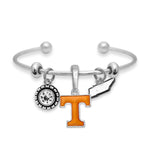 Load image into Gallery viewer, Game Day State Jewel Charm Bracelet-Necklaces-Lagniappe Junk 
