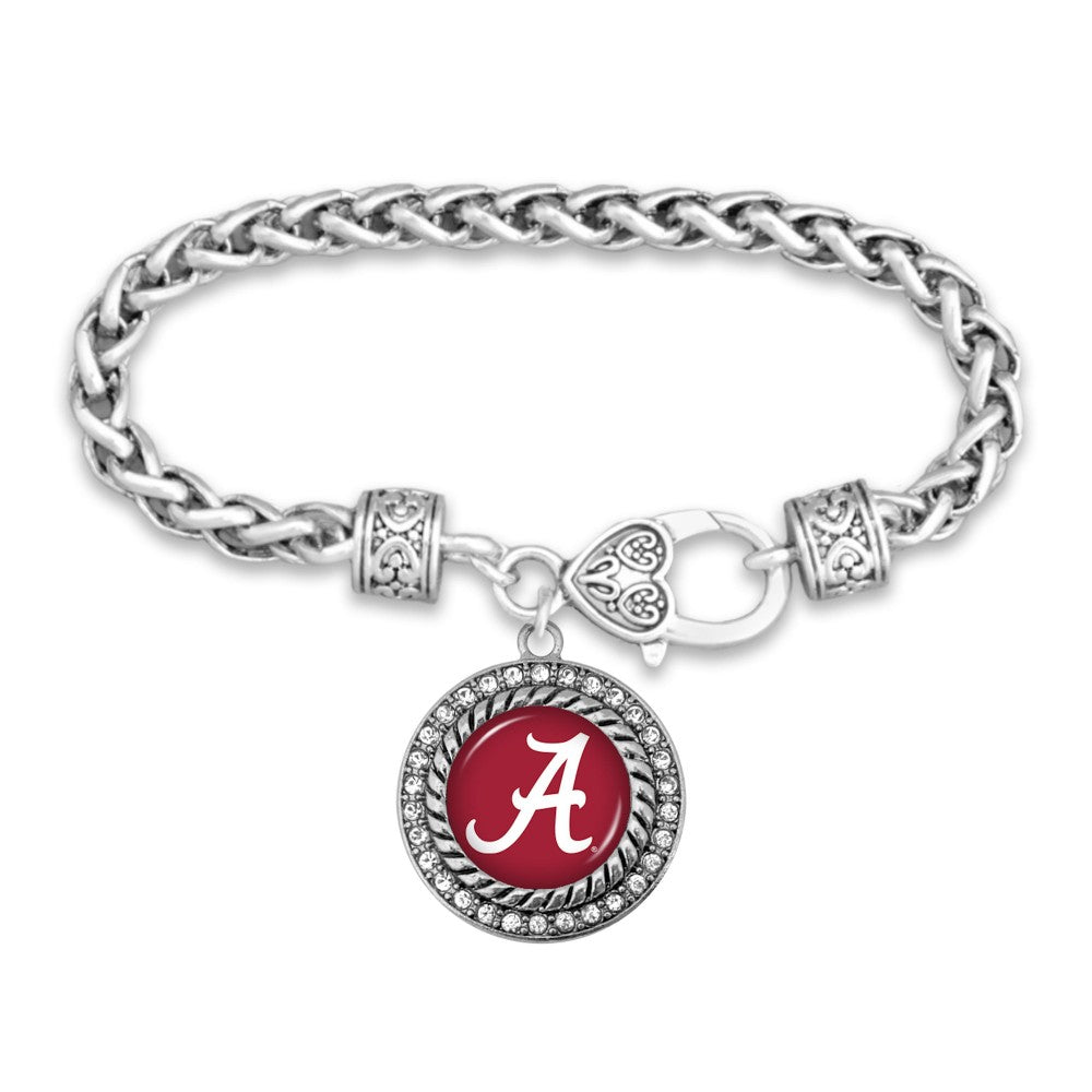 Alabama Crimson Tide Game Day Bracelet-bracelet-Lagniappe Junk 