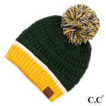Load image into Gallery viewer, C.C Pro Football Team Colored Beanie-Beanie-Lagniappe Junk 
