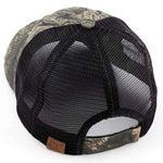 Load image into Gallery viewer, C.C Mossy Oak Camouflaged Mesh Criss Cross High Ponytail Cap-Baseball Cap-Lagniappe Junk 
