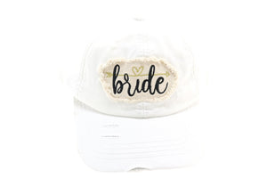 Bride Tribe Embroidered CC Ball Cap-Baseball Cap-Lagniappe Junk 