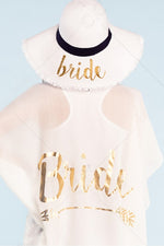 Cargar imagen en el visor de la galería, C.C Beach Cover Up - Dressing Cover Ups - Robe - Bridal Party - Bride Tribe-Lagniappe Junk 
