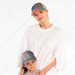 Load image into Gallery viewer, C.C Ombre Sparkle Glitter Criss Cross High Ponytail Cap-Lagniappe Junk 
