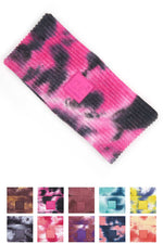Load image into Gallery viewer, C.C Tie-Dye Knit Head Wrap - C.C Brand Head Wrap-head wraps-Lagniappe Junk 
