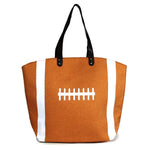 Load image into Gallery viewer, Football Game Day Tote- Football Mom Bag-Lagniappe Junk 
