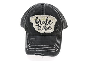 Bride Tribe Embroidered CC Ball Cap-Baseball Cap-Lagniappe Junk 