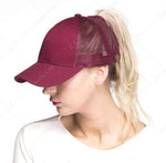 Load image into Gallery viewer, Classic High Ponytail CC Ball Cap-Ponytail Cap-Lagniappe Junk 
