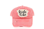 Load image into Gallery viewer, Bride Tribe Embroidered CC Ball Cap-Baseball Cap-Lagniappe Junk 
