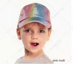 Load image into Gallery viewer, C.C Ombre Sparkle Glitter Criss Cross High Ponytail Cap-Lagniappe Junk 
